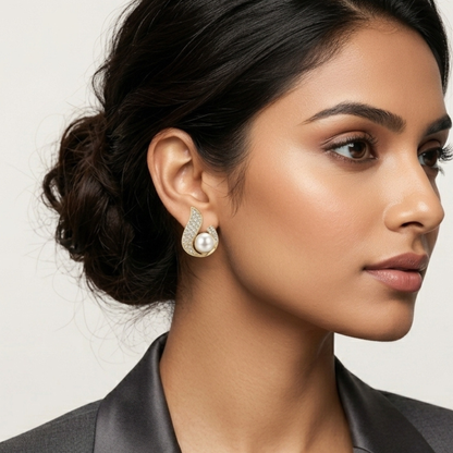 Seraphina Pearl Glow Earrings