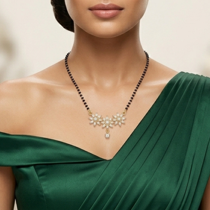 Glint Heart Mangalsutra