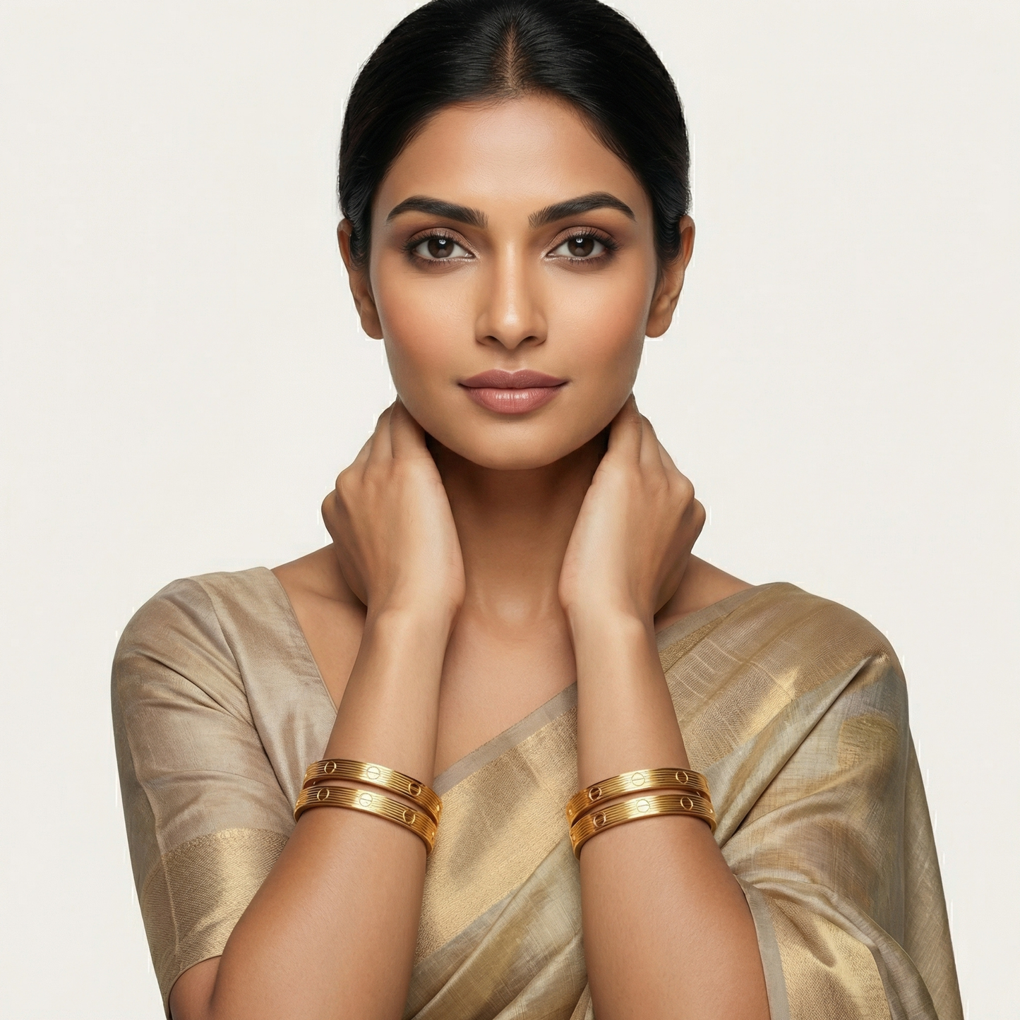 Style Edge Bangles ( Set of 4 )