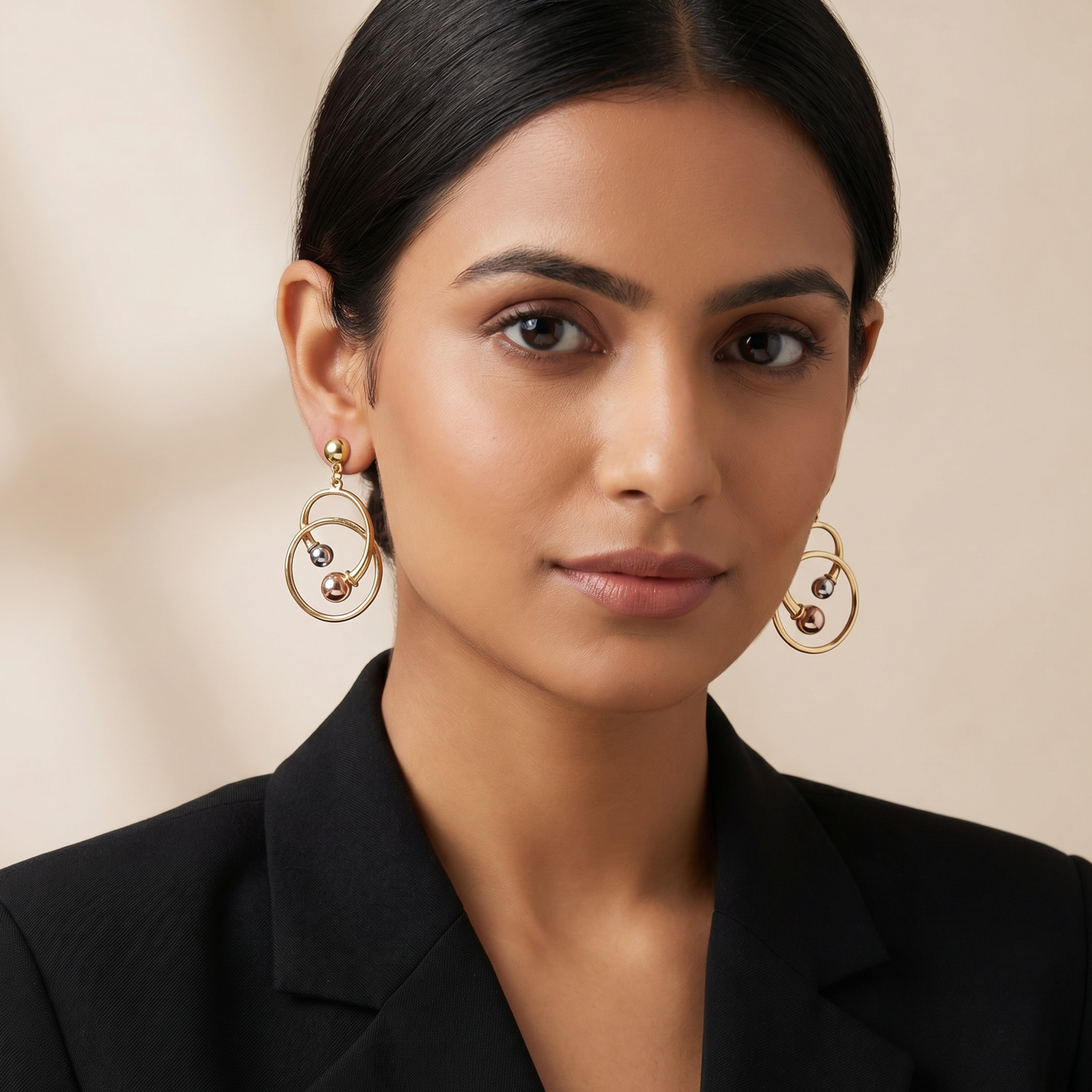 Mirage flick earrings