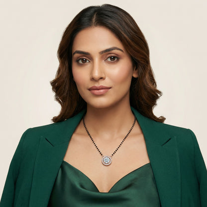 Floral Sparkle Mangalsutra