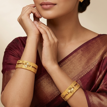 Orbit Charm Bangles ( pack of 2)