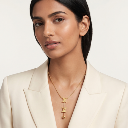 Signature LV Drop Pendant