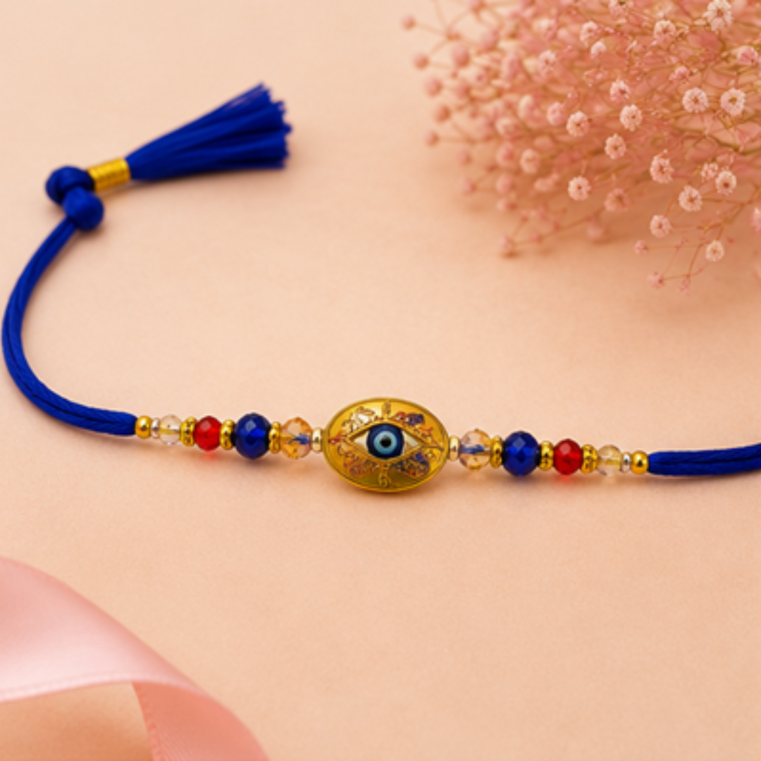 Elegant Evil Eye Protection Rakhi