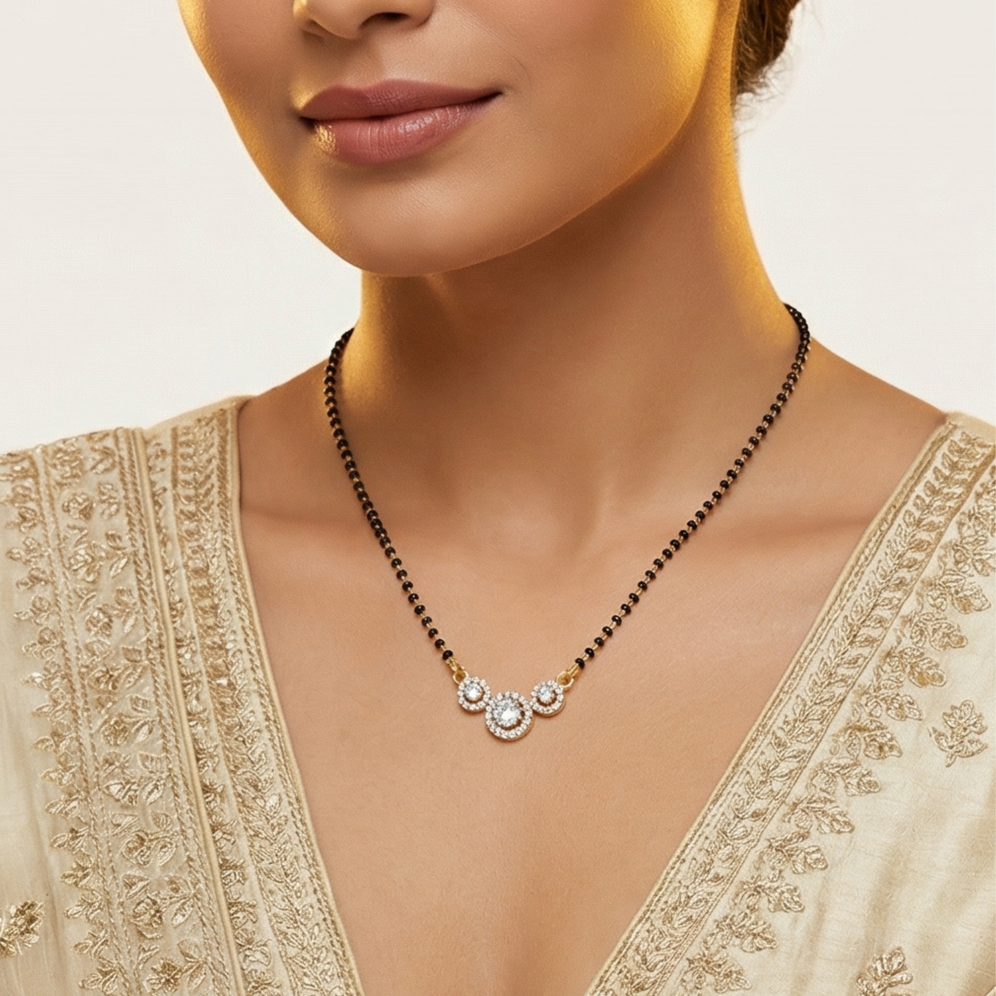 Golden Trio Mangalsutra