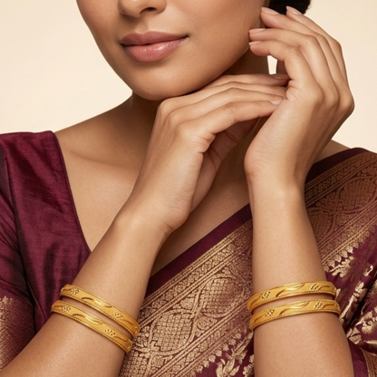Insta  Chic Bangles ( Set of 4 )