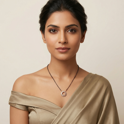 Sunburst Sparkle Mangalsutra