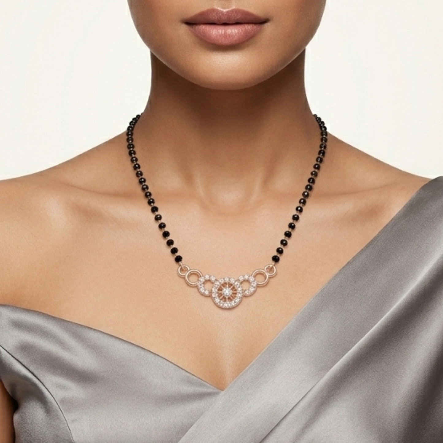 Ivory Charm Mangalsutra