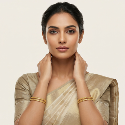 Modern Glow Bangles ( pack of 4)