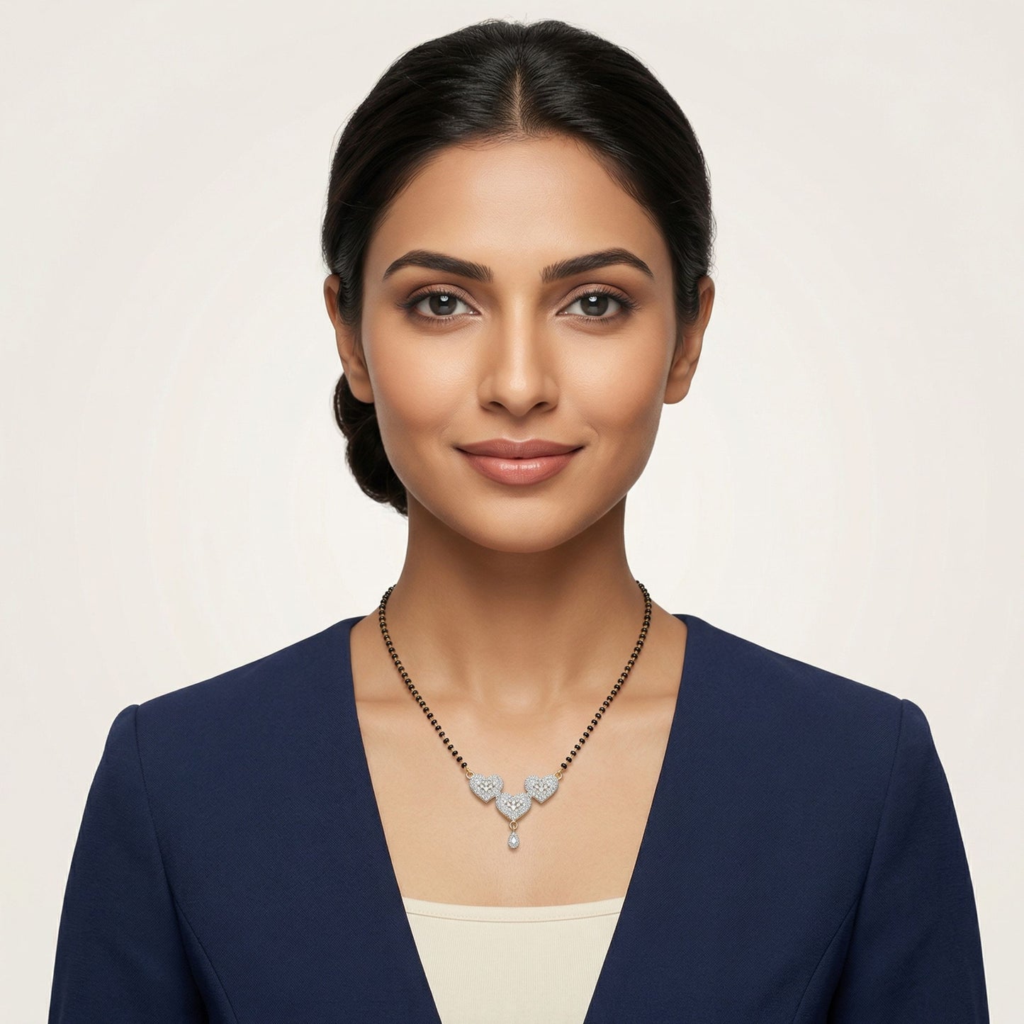 Triple Heart Mangalsutra
