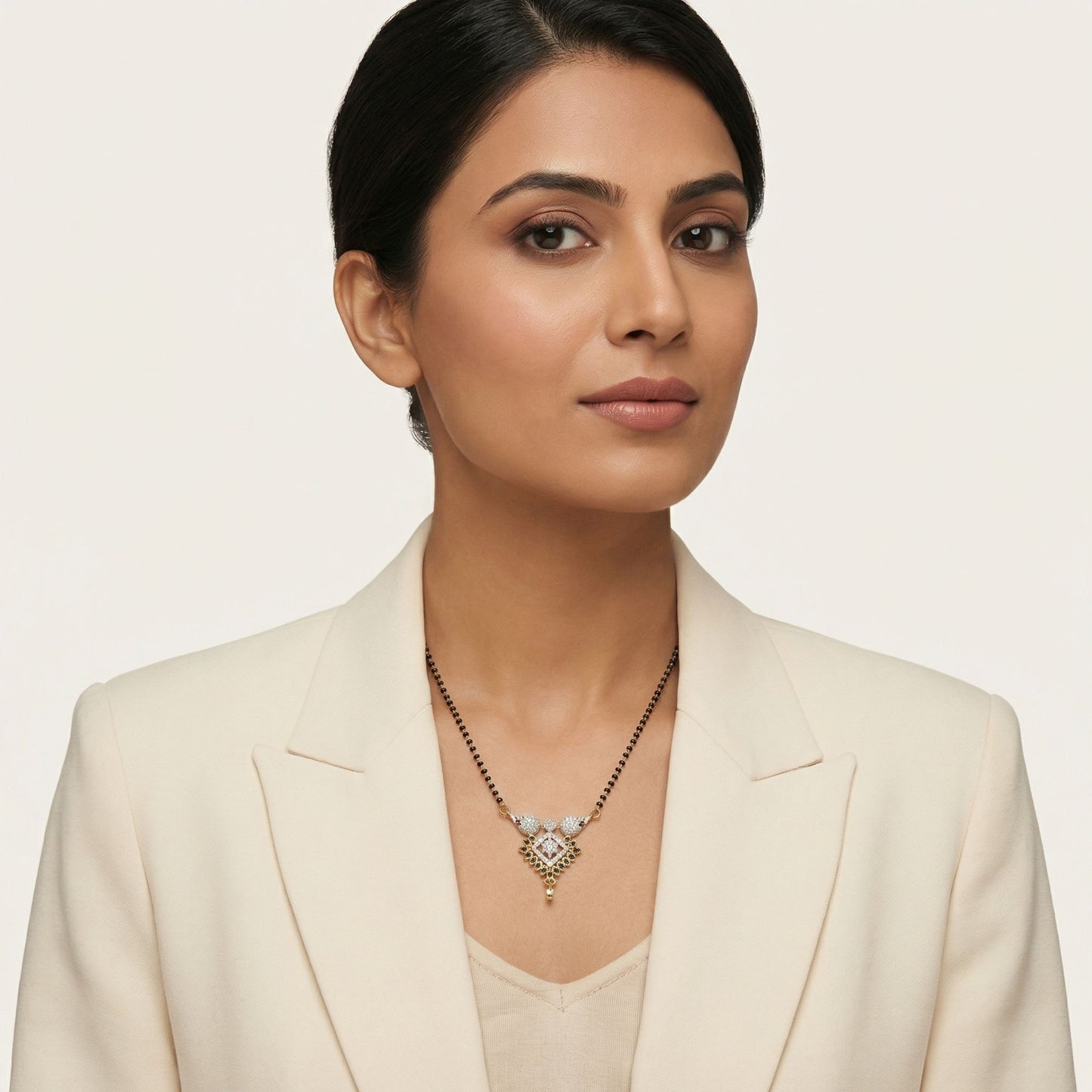 Rose Curve Mangalsutra