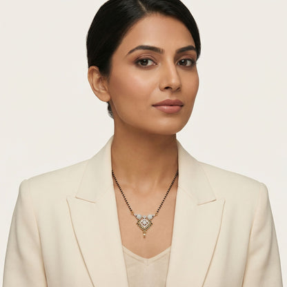 Rose Curve Mangalsutra