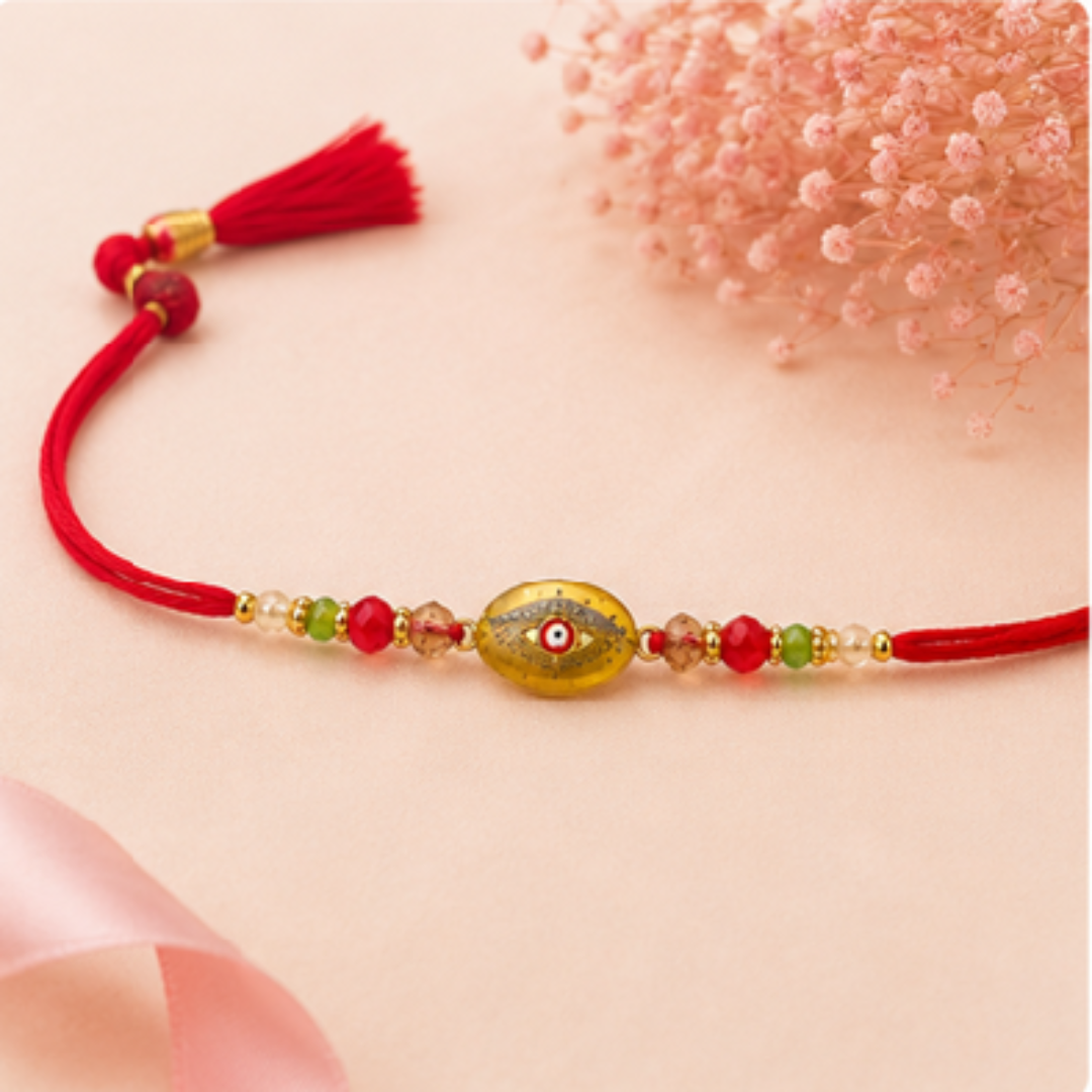 Elegant Evil Eye Protection Rakhi