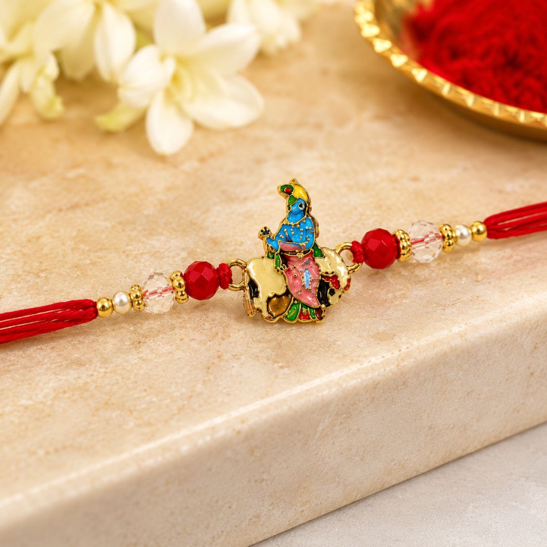 Divine Krishna Designer Rakhi