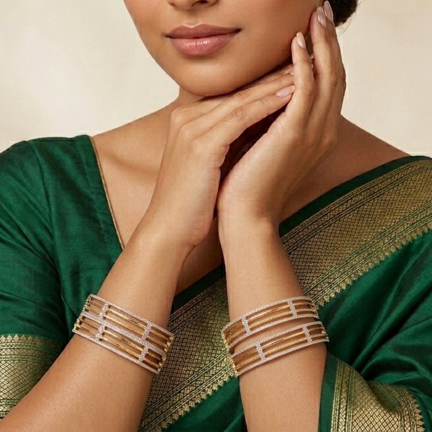 Mirage Glow Bangles ( pack of 4)