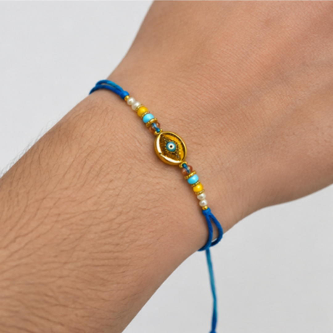 Elegant Evil Eye Protection Rakhi
