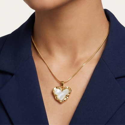 Moon Light Heart Pendant