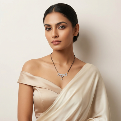 Love Heart Mangalsutra