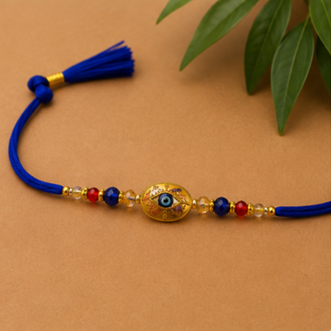 Elegant Evil Eye Protection Rakhi