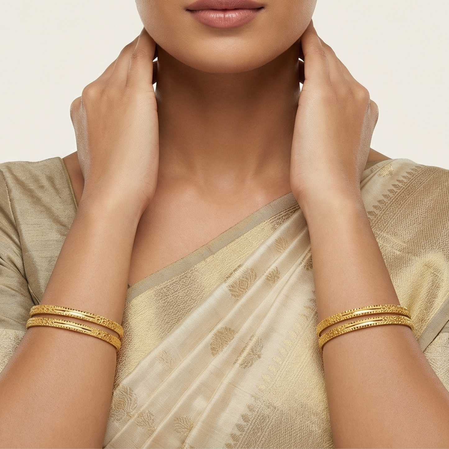 Modern Glow Bangles ( pack of 4)
