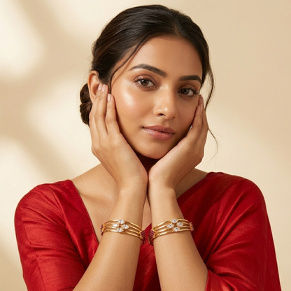 Chic Glow Bangles ( Set of 2 )