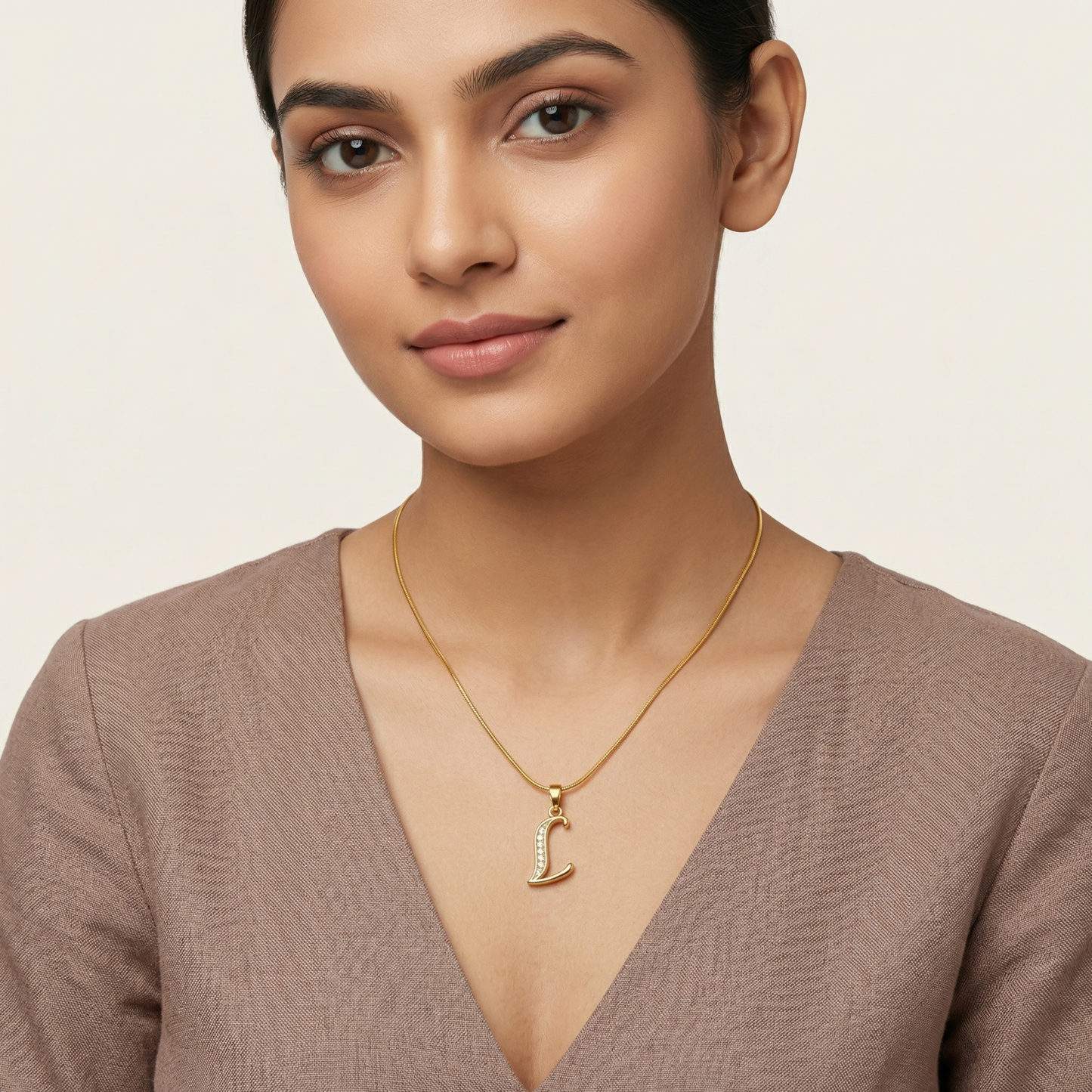 Initial L  Pendant