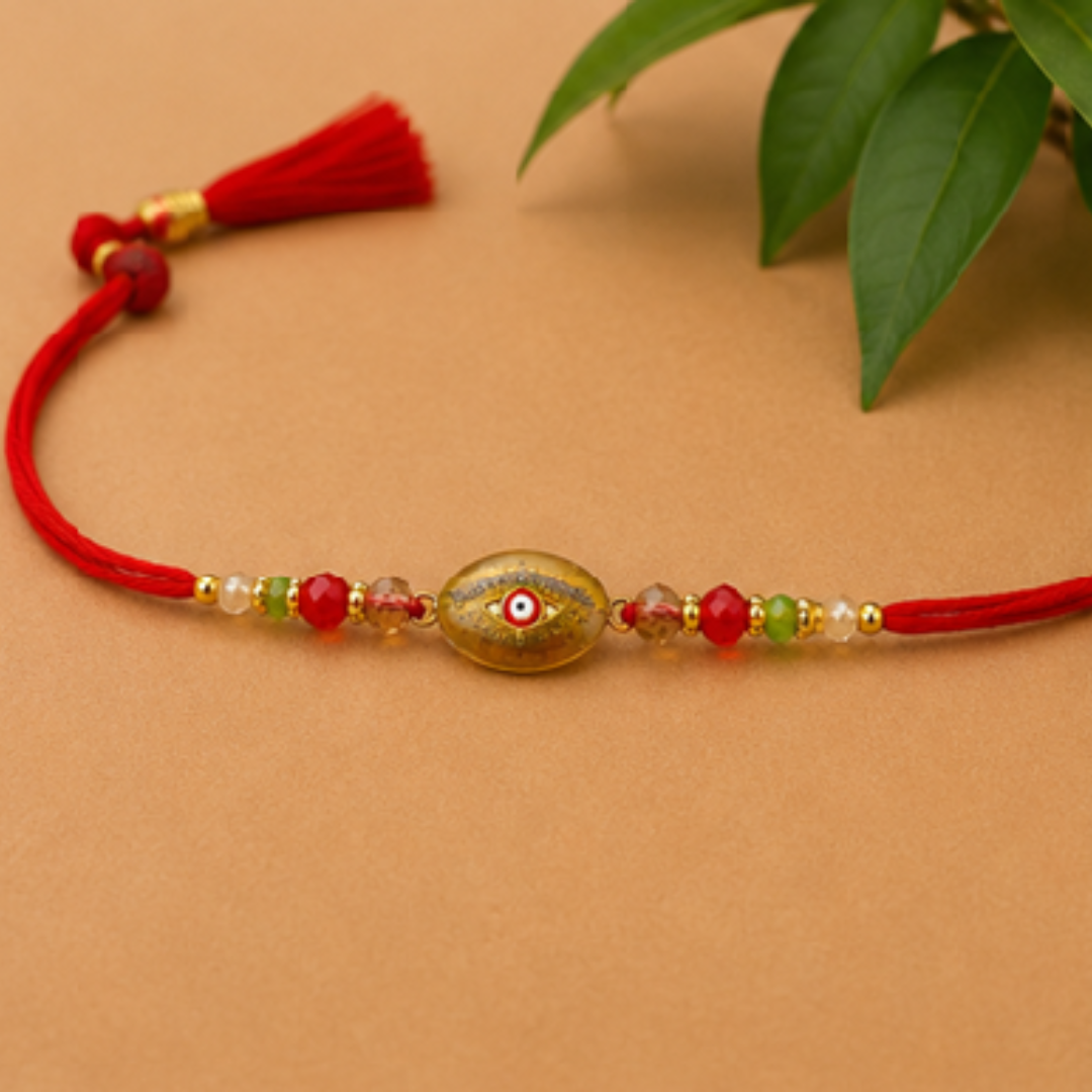 Elegant Evil Eye Protection Rakhi