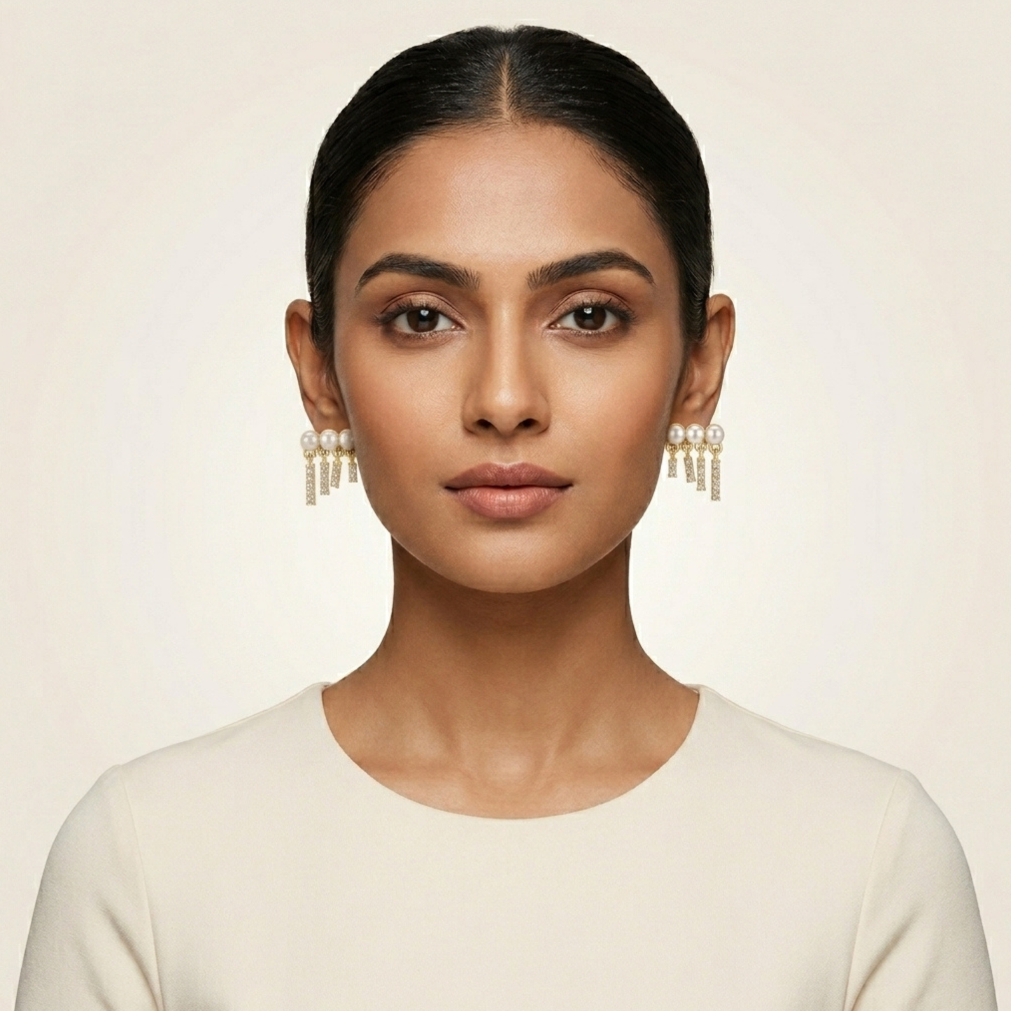 Pearl Fringe Earrings