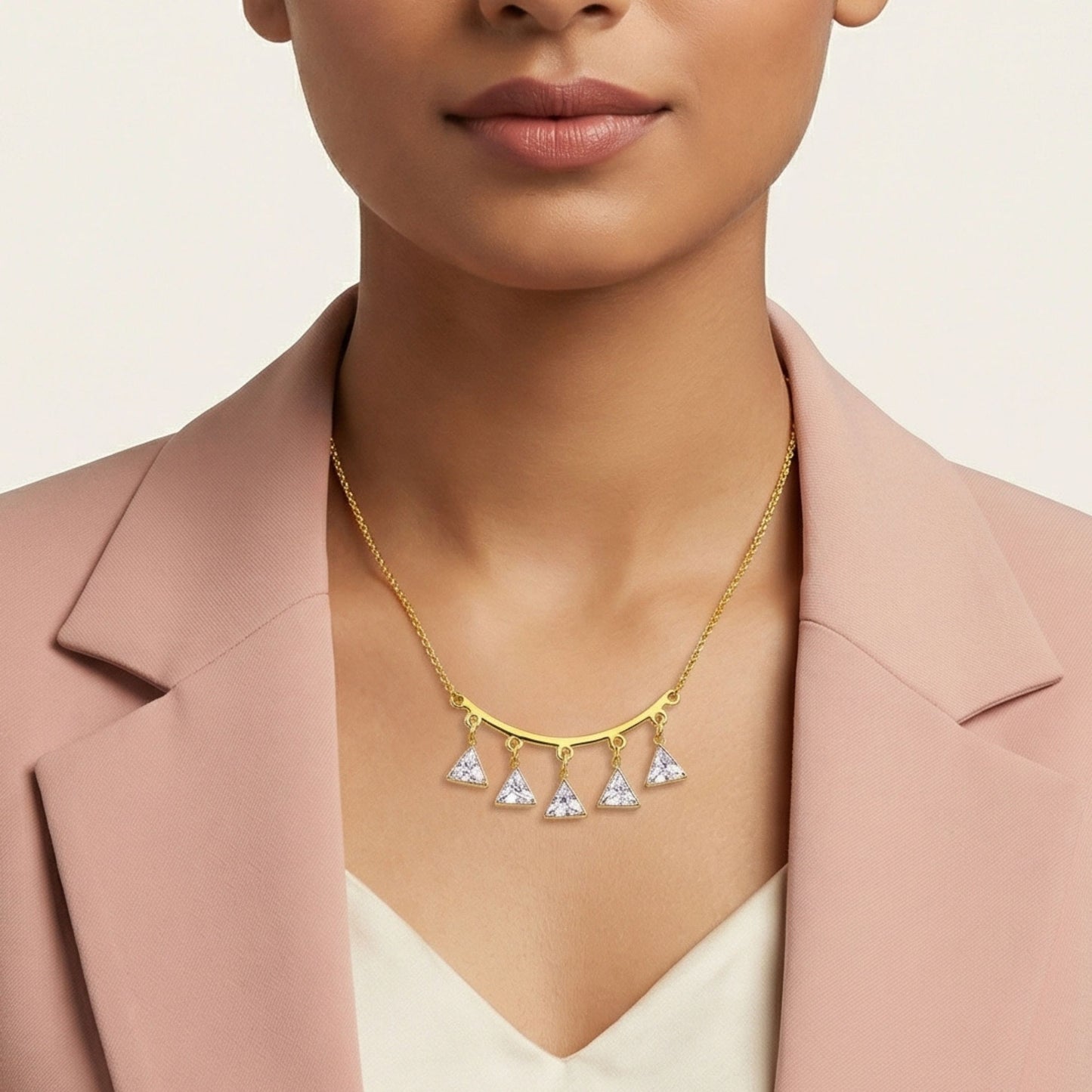 Golden Triangle pendant