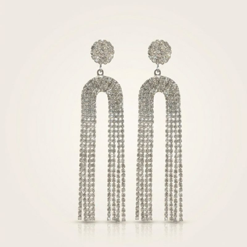 Sparkling Waterfall Earrings