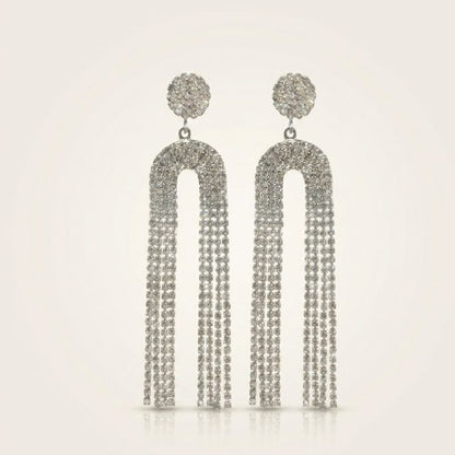 Sparkling Waterfall Earrings