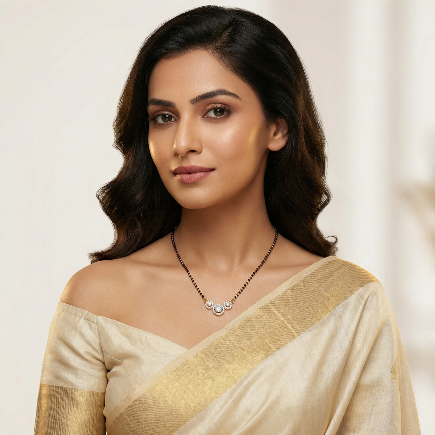 Golden Trio Mangalsutra