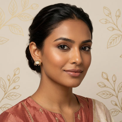 Golden Crab Earrings