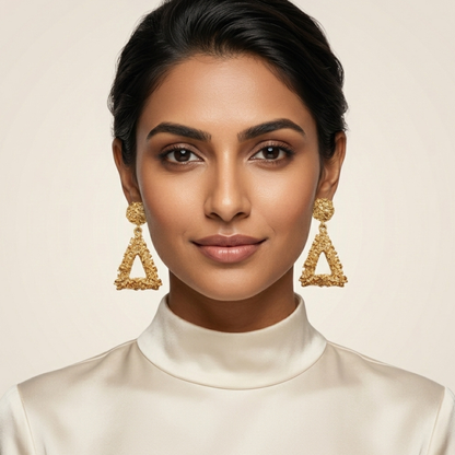 Petal Drop Luxe Earrings