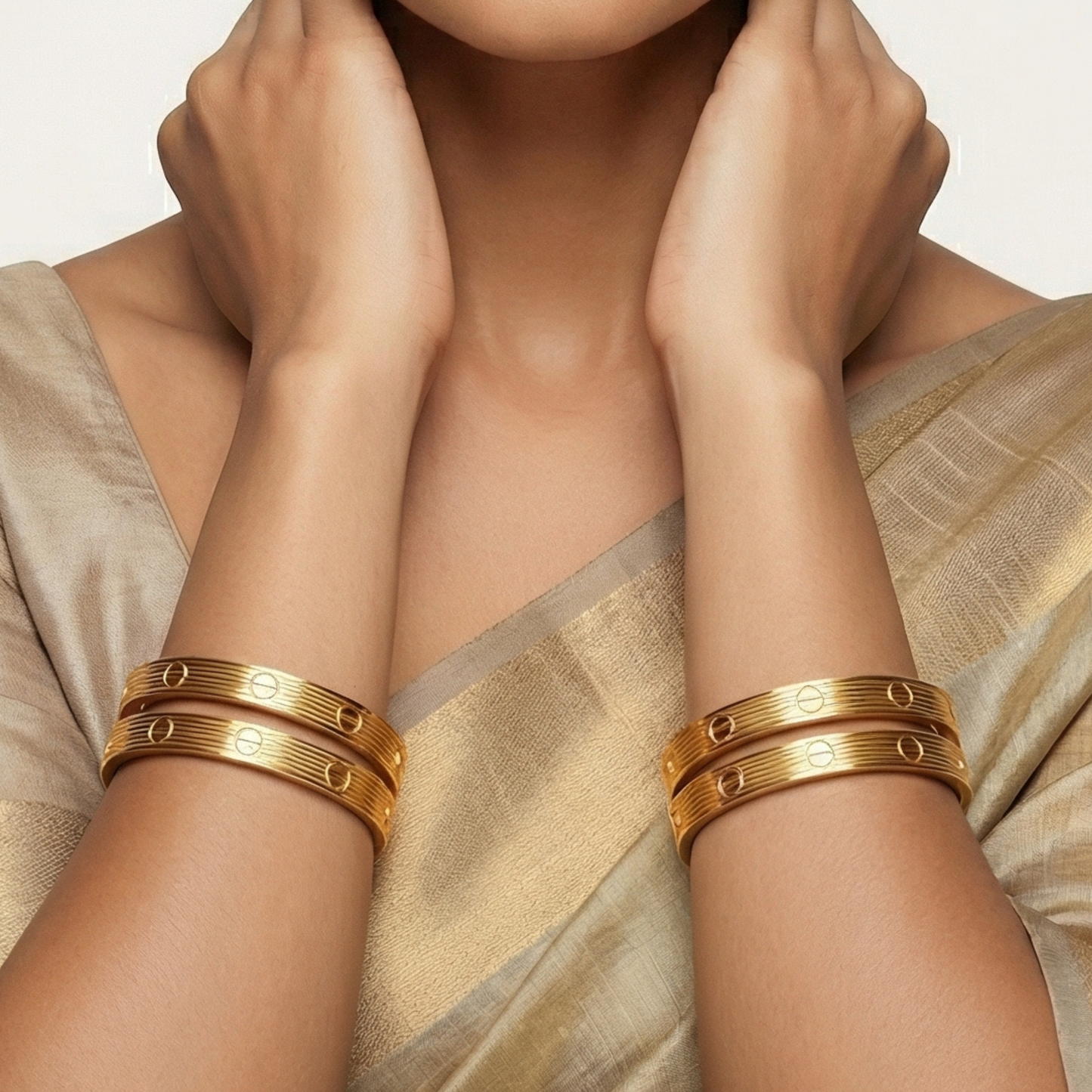 Style Edge Bangles ( Set of 4 )