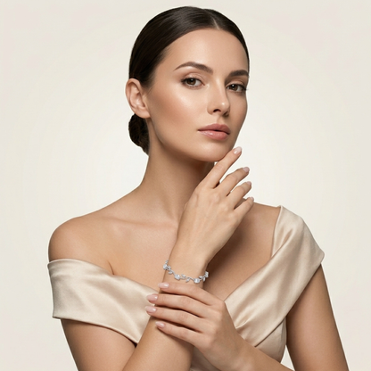 Silver Tulip Bracelet
