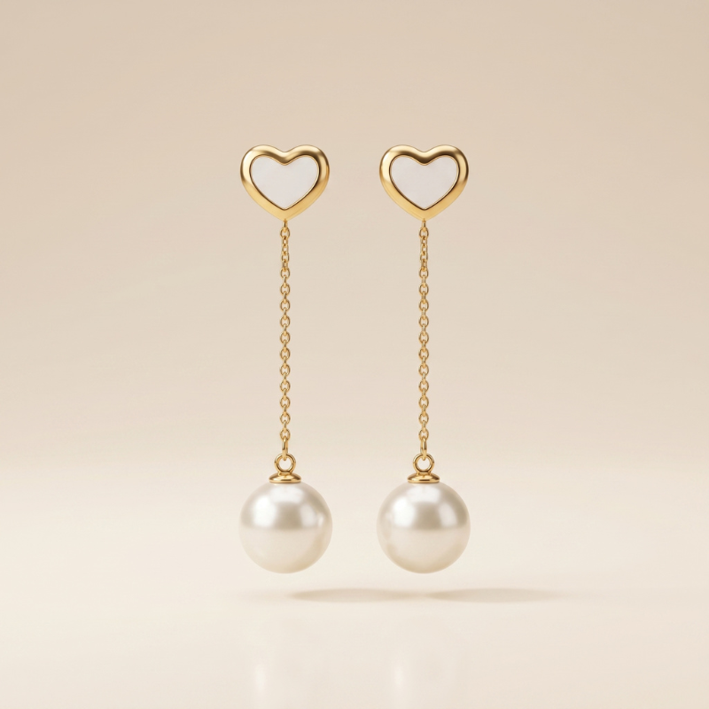 Celestial Curve Dangle Earrings