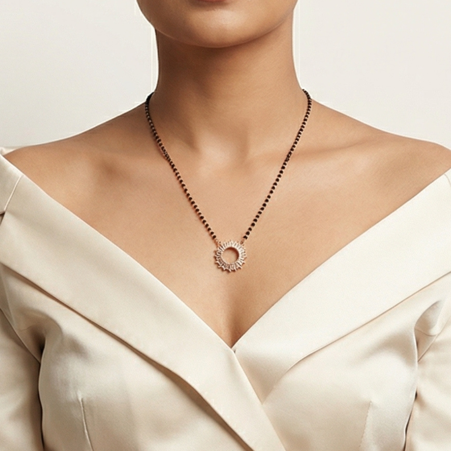 Sunburst Sparkle Mangalsutra