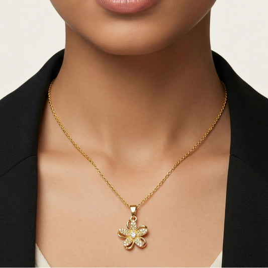 Sparkle Flower pendant