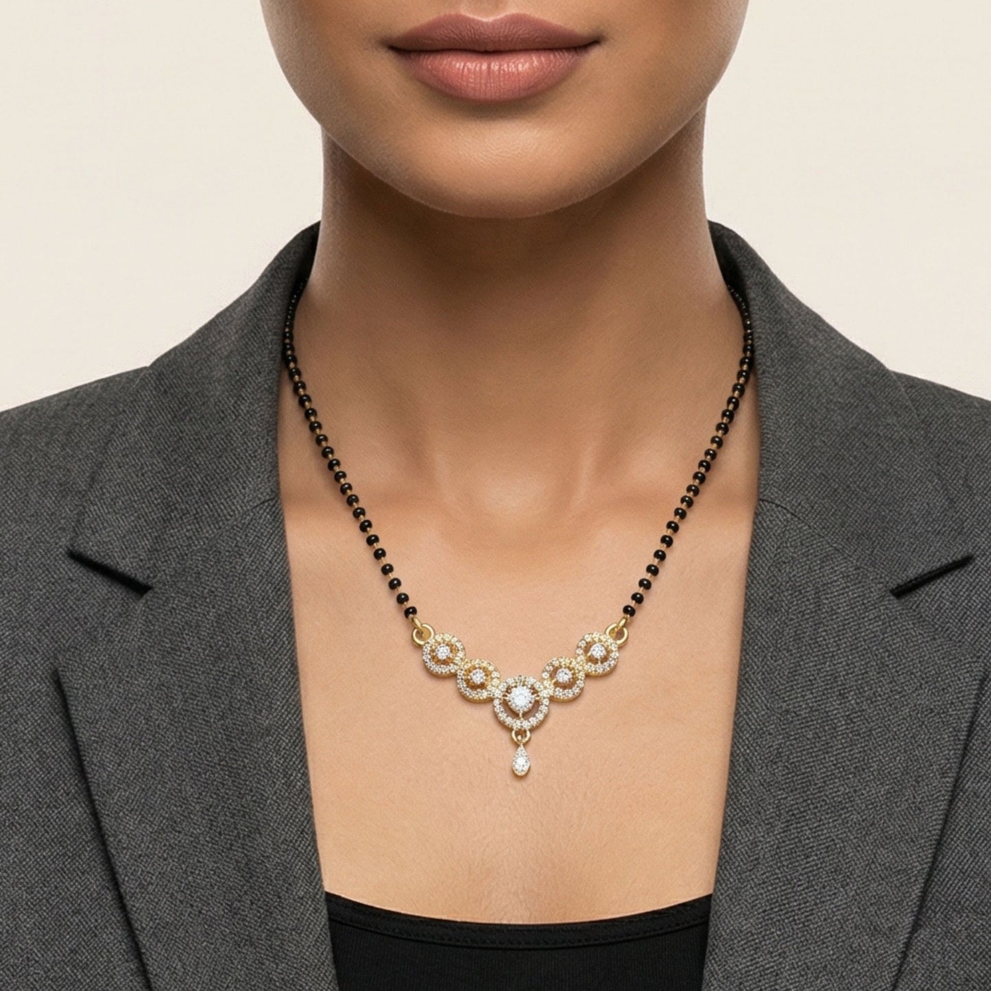 Golden Sparkle Mangalsutra