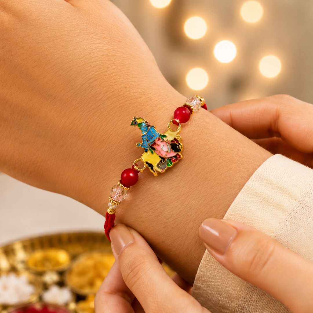 Divine Krishna Designer Rakhi