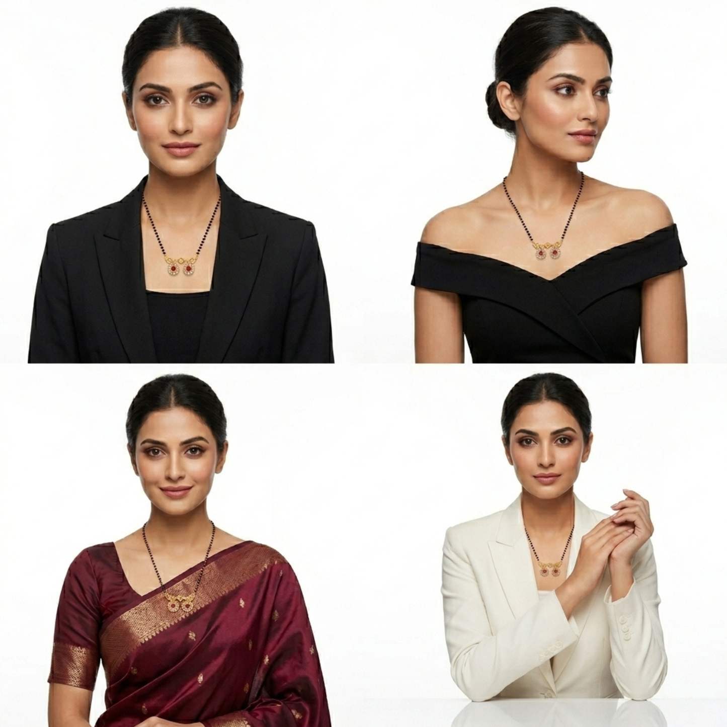 Twin Sparkle Mangalsutra