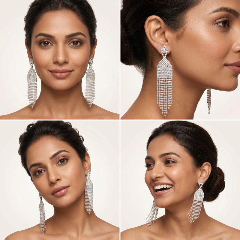 Twinkle Layer Drop Earrings