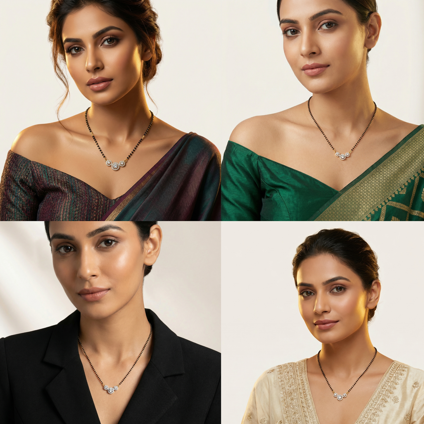 Golden Trio Mangalsutra