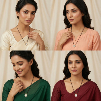 Ruby Bloom Mangalsutra