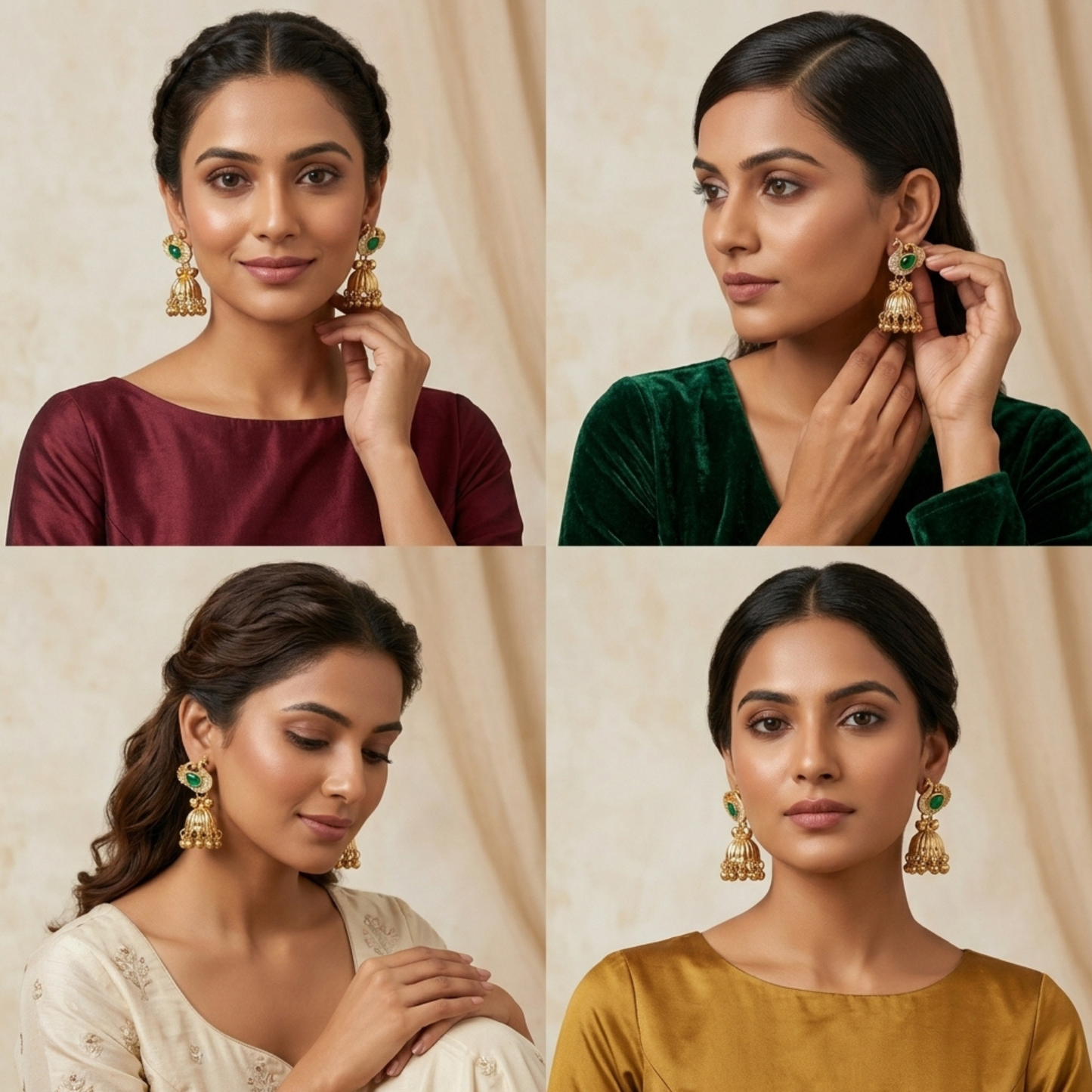 Moonbeam Drop Earrings