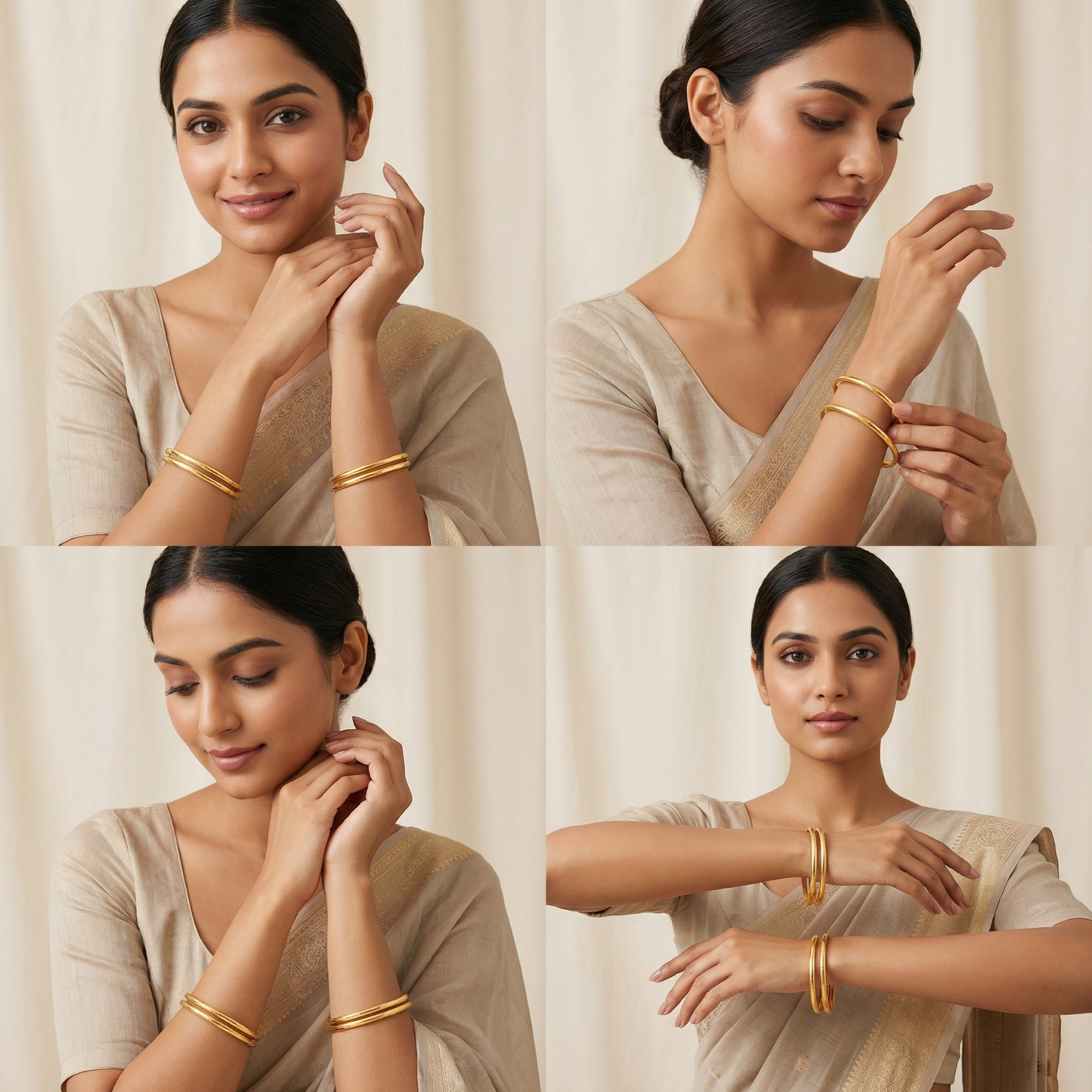 Regal Trend Bangles ( pack of 4)