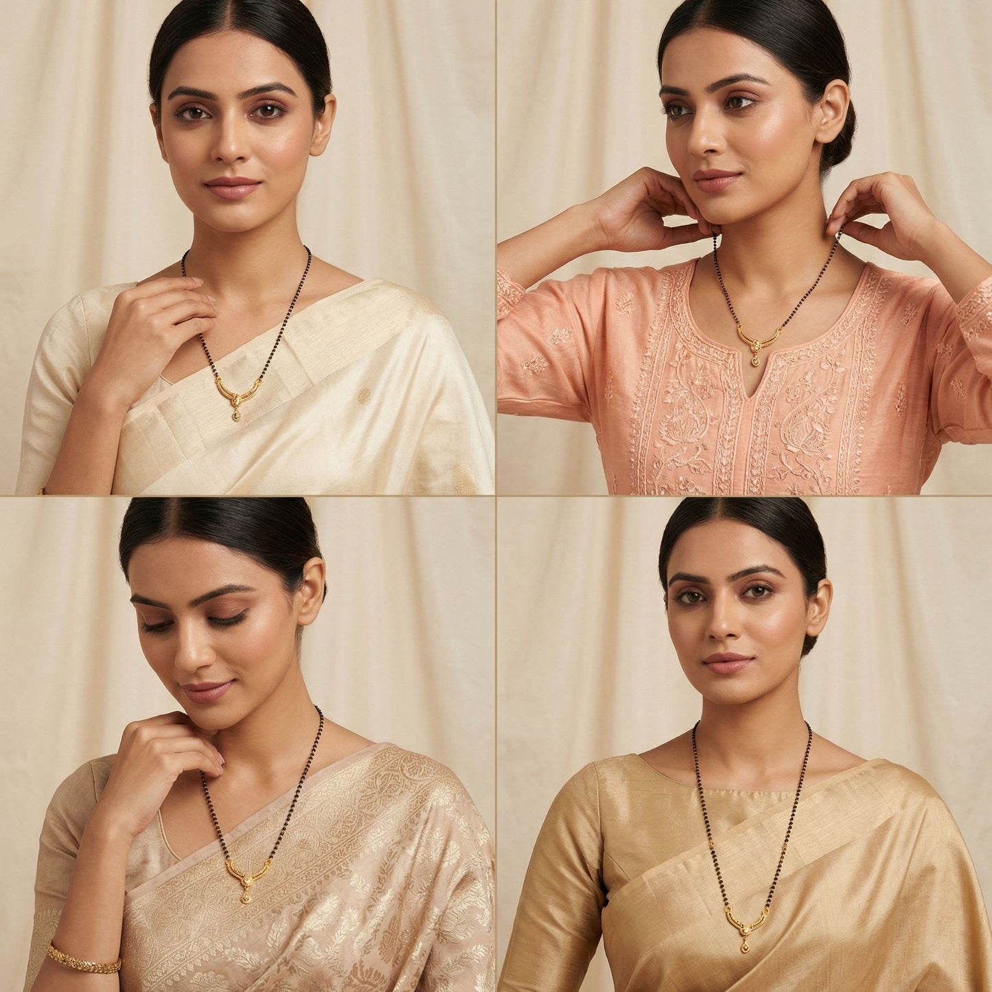Golden Curve Mangalsutra