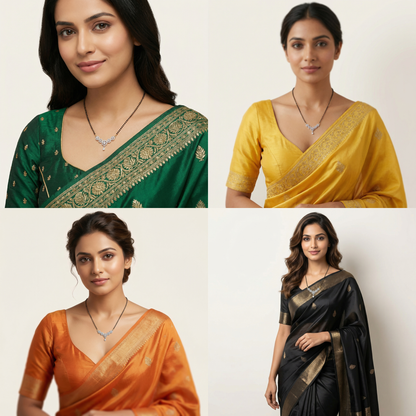 Elegant Diamond Mangalsutra