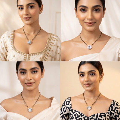 Blue Spark Mangalsutra